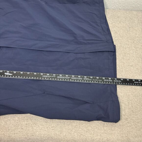 Duluth Trading Jacket Men L Navy Jet Equity Nylon Pockets Travel Outdoor Work - Picture 10 of 10